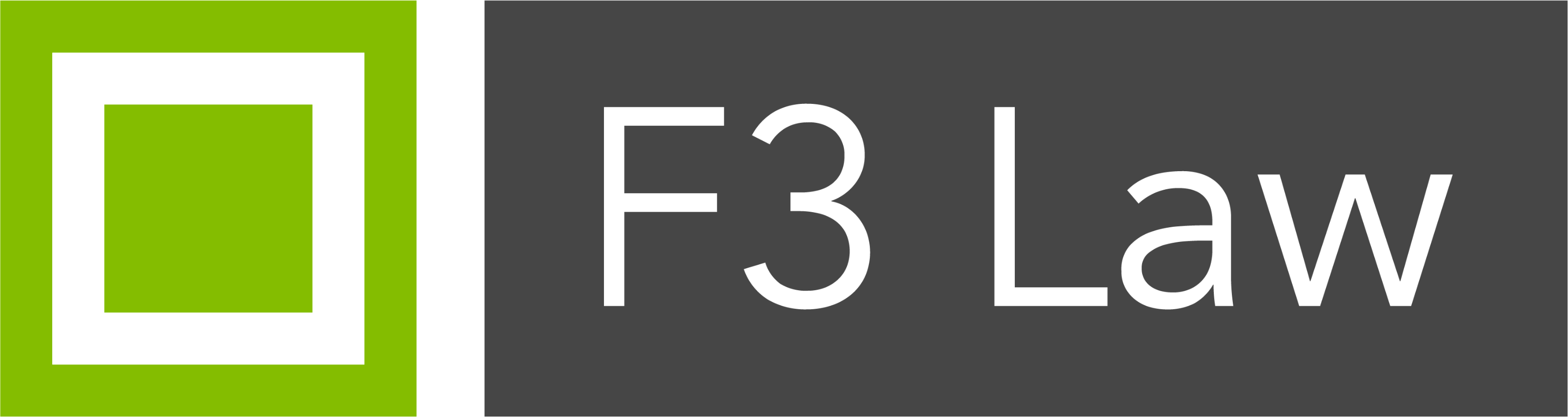 F3 Law logo