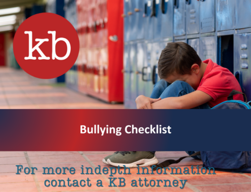 First Friday September Edition: Bullying Checklist