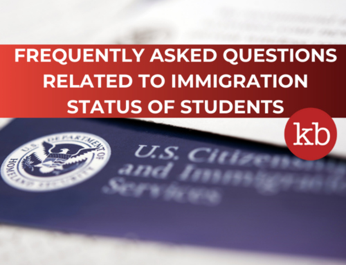 First Friday January Edition: FAQ Related to Immigration Status of Students